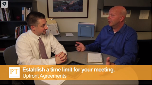 Sales Training: Upfront Agreements