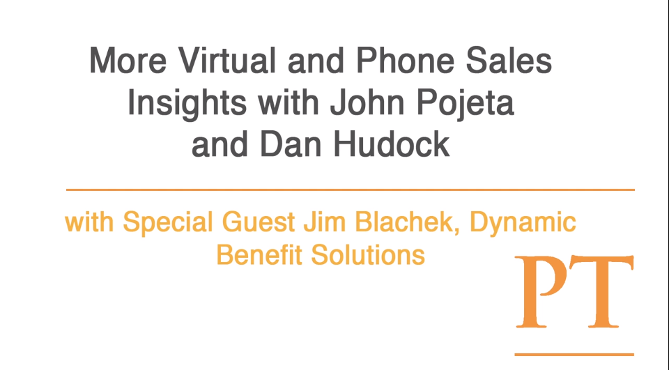 Webinar: Additional Insights into Virtual and Phone Sales
