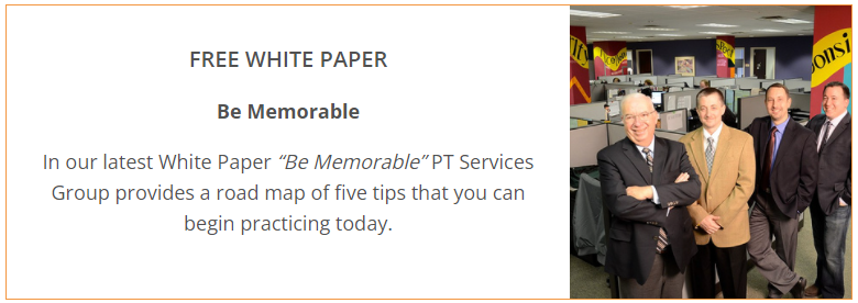 Be Memorable White Paper Download